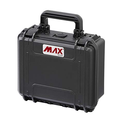 Max MAX235H105S Caso de Transporte, Negro, Única