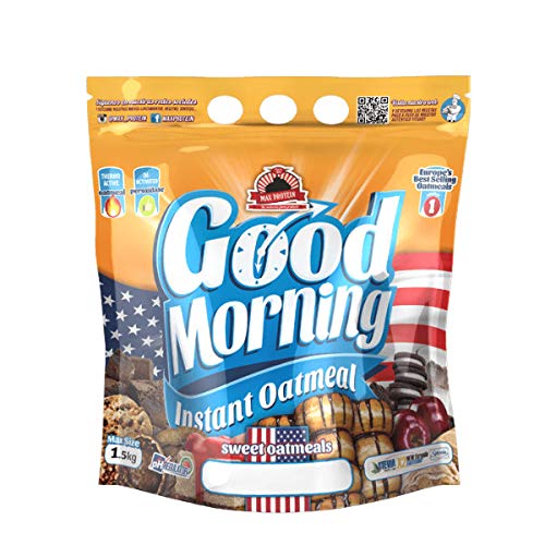 Max Protein Good Morning Instant Oatmeal - 1,5 kg Gofre and White Choc Max Protein Good Morning Instant Oatmeal - 1,5 kg Gofre and White Choc