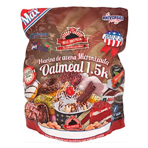 Max Protein Harina de Avena sabor Brownie - 1,5 kg Max Protein Harina de Avena sabor Brownie - 1,5 kg