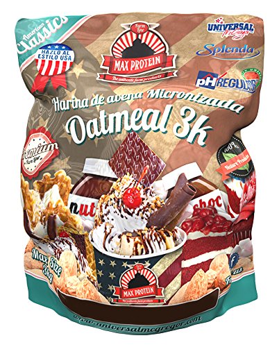 Max Protein Oatmeal Sac Harina Avena Termo-Activada - 3000 gr