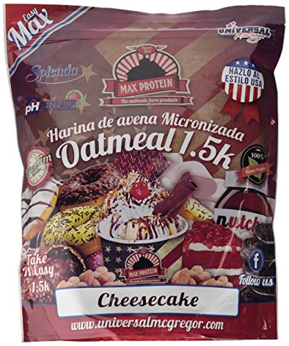 Max Protein Oatmeal Sac Harina de Avena Termo-Activada - 1500 gr