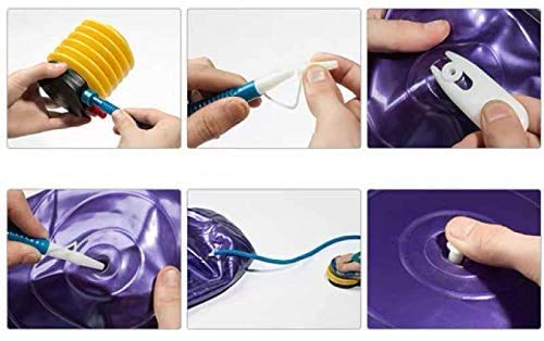 MAXDIRECT MAXYOGA® Pelota de Ejercicio Anti-Burst para Yoga, Equilibrio, Fitness, Entrenamiento, Balon Ejercicio Anti-explosión de 65cm, incluidos Bomba de Aire. MAXDIRECT MAXYOGA® Pelota de Ejercicio Anti-Burst para Yoga, Equilibrio, Fitness, Entrenamiento, Balon Ejercicio Anti-explosión de 65cm, incluidos Bomba de Aire.