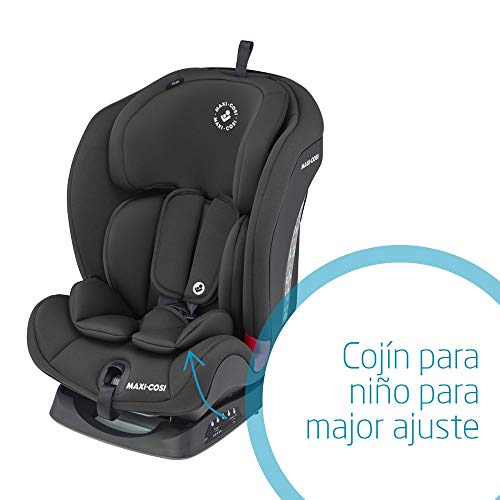 Maxi-Cosi Titan Silla Coche bebé grupo 1/2/3 isofix, 9 - 36 kg, silla auto bebé reclinable, crece con el niño desde 9 meses hasta 12 años, color negro Maxi-Cosi Titan Silla Coche bebé grupo 1/2/3 isofix, 9 - 36 kg, silla auto bebé reclinable, crece con el niño desde 9 meses hasta 12 años, color negro