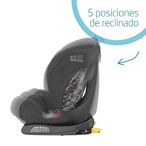 Maxi-Cosi Titan Silla Coche bebé grupo 1/2/3 isofix, 9 - 36 kg, silla auto bebé reclinable, crece con el niño desde 9 meses hasta 12 años, color negro Maxi-Cosi Titan Silla Coche bebé grupo 1/2/3 isofix, 9 - 36 kg, silla auto bebé reclinable, crece con el niño desde 9 meses hasta 12 años, color negro