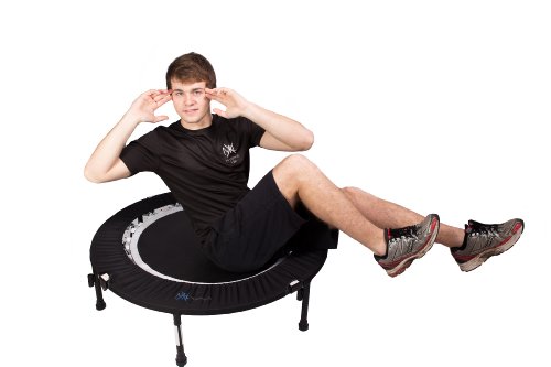 Maximus Pro Rebounder - Trampolin Fitness Plegable. Mini Cama Elástica. Trampolines Fitness para Adultos Peso máximo 140 kg