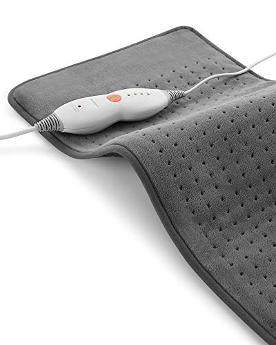MaxKare Almohadilla Elèctrica de Calefacción Función de Apagado Automático Configuración de Temperatura de 4 Engranajes el Calefactora Rápido Superficie Suave Manta Electrica 30 x 60cm MaxKare Almohadilla Elèctrica de Calefacción Función de Apagado Automático Configuración de Temperatura de 4 Engranajes el Calefactora Rápido Superficie Suave Manta Electrica 30 x 60cm