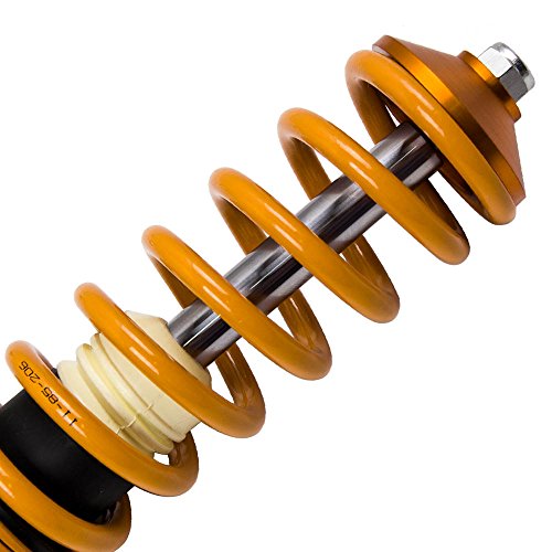 maXpeedingrods Coilover Amortiguador Altura Ajustable de Muelle de Motor Coche para Golf MK2 1983-1992 MK3 1991-2002