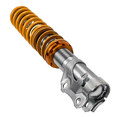 maXpeedingrods Coilover Amortiguador Altura Ajustable de Muelle de Motor Coche para Golf MK2 1983-1992 MK3 1991-2002