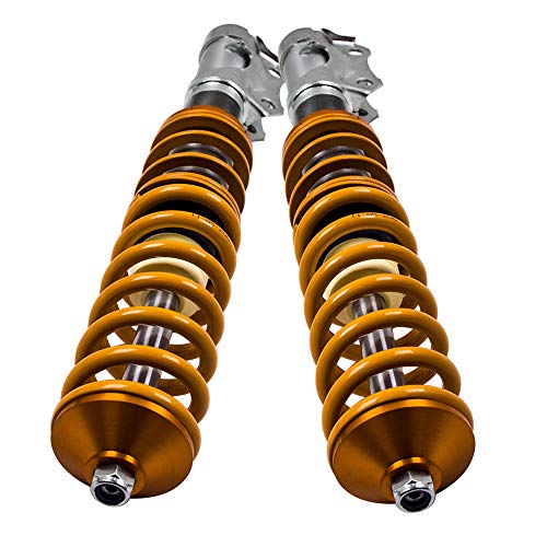 maXpeedingrods Coilover Amortiguador Altura Ajustable de Muelle de Motor Coche para Golf MK2 1983-1992 MK3 1991-2002