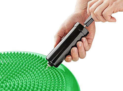 MAXYOGA® Cojín de Equilibrio, Disco de Equilibrio para Fitness, Yoga, Pilates, Entrenamiento y Ejercicio Físico, Disco de Estabilidad Hinchable con Bomba de Aire.