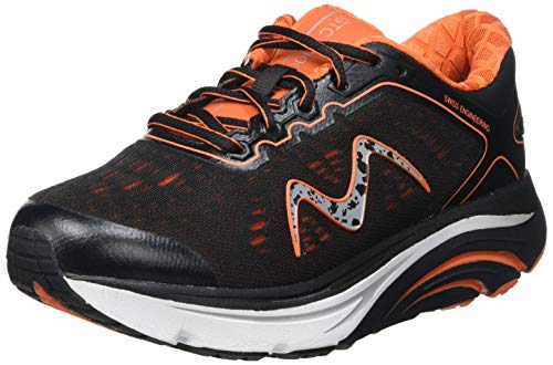 MBT GTC-2000 Lace UP W Black, Zapatillas de Atletismo Mujer, Negro Mars, 38 EU