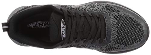MBT HURACAN-3000 Lace UP W Black Castlerock, Zapatillas de Atletismo Mujer, Negro, 38 EU MBT HURACAN-3000 Lace UP W Black Castlerock, Zapatillas de Atletismo Mujer, Negro, 38 EU