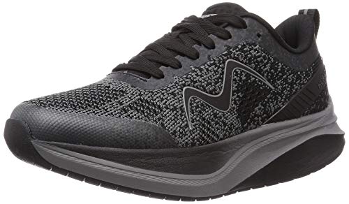 MBT HURACAN-3000 Lace UP W Black Castlerock, Zapatillas de Atletismo Mujer, Negro, 38 EU