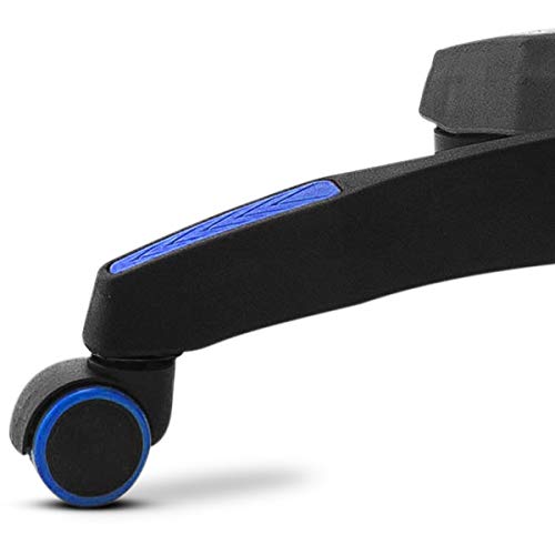 Mc Haus GAMING AZUL - Silla Gaming de Escritorio personalizada para Videojuegos, Sillón de Oficina o Estudio para Gamers, con reposabrazos ajustables, giratoria, ergonómica, reclinable y cómoda Mc Haus GAMING AZUL - Silla Gaming de Escritorio personalizada para Videojuegos, Sillón de Oficina o Estudio para Gamers, con reposabrazos ajustables, giratoria, ergonómica, reclinable y cómoda