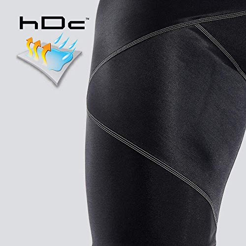 McDavid Compresión CROS Short, Hombre, Negro, M