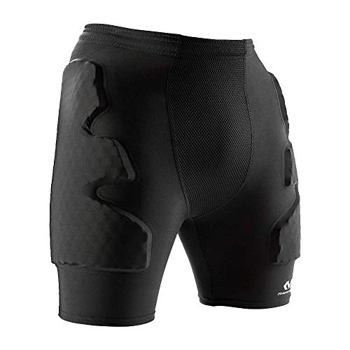 McDavid Hex Short, pantalón de Portero Corto, pantalón de Portero de Futbol, Portero Ropa, Unisex Adulto, Negro.