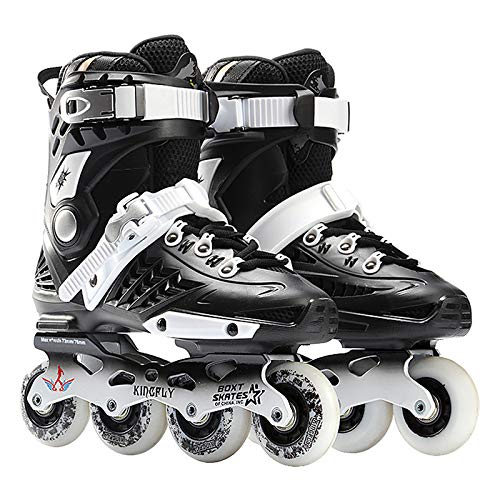 ME-Rollerns Zapatillas de Skate en línea deslizantes Patines de Ruedas Libres Zapatillas de Deporte Mujeres Hombres Patines para Profesionales White Purple 41 ME-Rollerns Zapatillas de Skate en línea deslizantes Patines de Ruedas Libres Zapatillas de Deporte Mujeres Hombres Patines para Profesionales White Purple 41