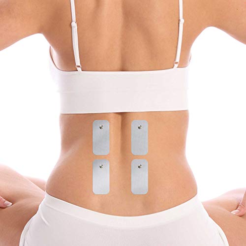 MED-FIT 5x10cm Flexi STIM 16 x 3.5mm Stud (tipo snap/boton) TENS Almohadillas autoadhesivas encajan con BEURER, SANITAS y VIRTUALMENTE todas las Maquinas de masaje TENS en Amazon.