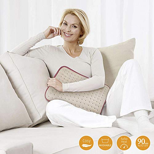 Medisana HP-40E Almohadilla eléctrica , super polar, 3 ajustes de temperatura, protección contra sobrecalentamiento, desconexión automática, lavable, para espalda, cuello, hombros, 2ª generación Medisana HP-40E Almohadilla eléctrica , super polar, 3 ajustes de temperatura, protección contra sobrecalentamiento, desconexión automática, lavable, para espalda, cuello, hombros, 2ª generación