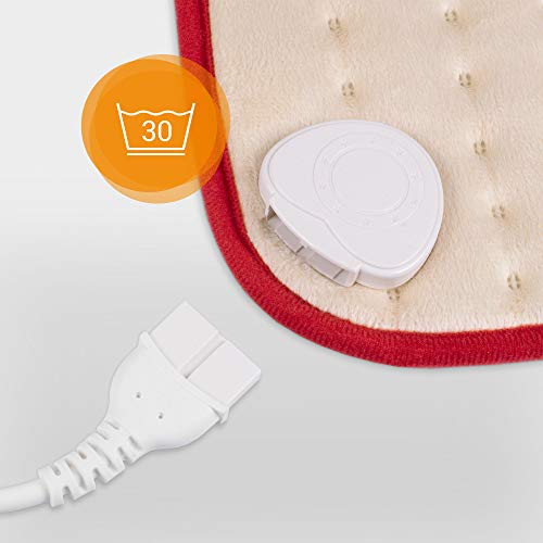 Medisana HP-40E Almohadilla eléctrica , super polar, 3 ajustes de temperatura, protección contra sobrecalentamiento, desconexión automática, lavable, para espalda, cuello, hombros, 2ª generación Medisana HP-40E Almohadilla eléctrica , super polar, 3 ajustes de temperatura, protección contra sobrecalentamiento, desconexión automática, lavable, para espalda, cuello, hombros, 2ª generación