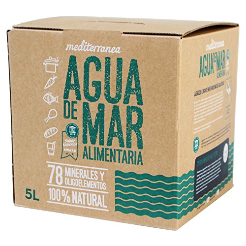 Mediterranea Agua de Mar Alimentaria en Envase de 5 Litros Mediterranea Agua de Mar Alimentaria en Envase de 5 Litros