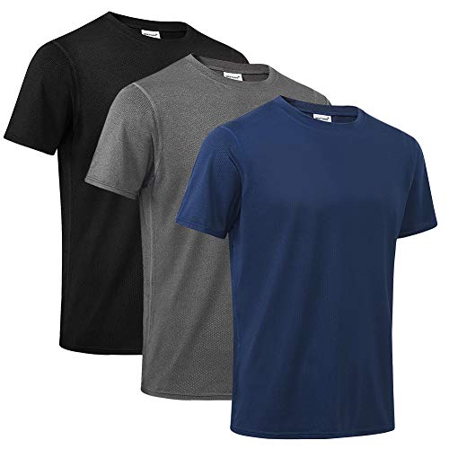 MeetHoo Men’s Sports T-Shirt,Running Top Short Sleeve Shirt Light Breathable tee For Fitness Gym Workout MeetHoo Men’s Sports T-Shirt,Running Top Short Sleeve Shirt Light Breathable tee For Fitness Gym Workout