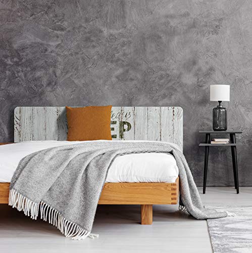 MEGADECOR Cabecero Cama PVC 10mm Decorativo Económico. Badalona (135cm x 60cm)