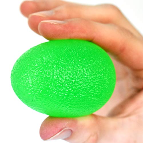 MEGLIO Huevos de Ejercicio de Mano para Aliviar el Estrés, Pelotas Fortalecedoras del Agarre de Manos & Dedos, Ejercitador para Rehabilitación Terapia de Artritis y Muñeca MEGLIO Huevos de Ejercicio de Mano para Aliviar el Estrés, Pelotas Fortalecedoras del Agarre de Manos & Dedos, Ejercitador para Rehabilitación Terapia de Artritis y Muñeca