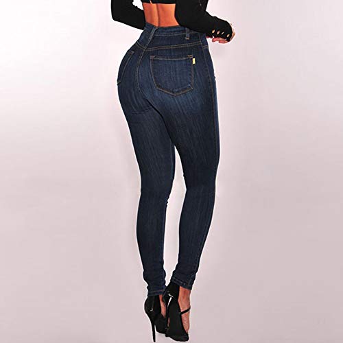 MEIbax Leggings Deportes Vaqueros Pantalones para Mujeres de Mezclilla Delgado Bolsillo Tallas Grandes Leggins Jeans Vaqueros de Cintura Alta Yoga Fitness Gym Classics Skinny Mallas de elásticas MEIbax Leggings Deportes Vaqueros Pantalones para Mujeres de Mezclilla Delgado Bolsillo Tallas Grandes Leggins Jeans Vaqueros de Cintura Alta Yoga Fitness Gym Classics Skinny Mallas de elásticas