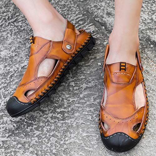 MEIbax Verano Sandalias de Deslizamiento de los Hombres Zapatos de Agua al Aire Libre Zapatillas de Dedo del pie Sandalias de Gran tamaño para Hombre Chanclas caseras de Hombre Zapatos de Playa MEIbax Verano Sandalias de Deslizamiento de los Hombres Zapatos de Agua al Aire Libre Zapatillas de Dedo del pie Sandalias de Gran tamaño para Hombre Chanclas caseras de Hombre Zapatos de Playa