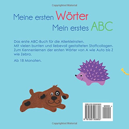 Meine ersten Wörter - Mein erstes ABC. Ab 18 Monaten.