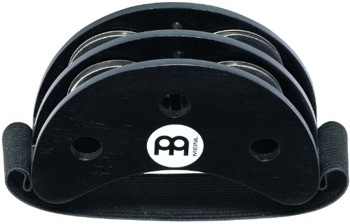 Meinl Percussion FJS2S-BK - Pandereta de pie, color negro