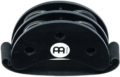 Meinl Percussion FJS2S-BK - Pandereta de pie, color negro Meinl Percussion FJS2S-BK - Pandereta de pie, color negro