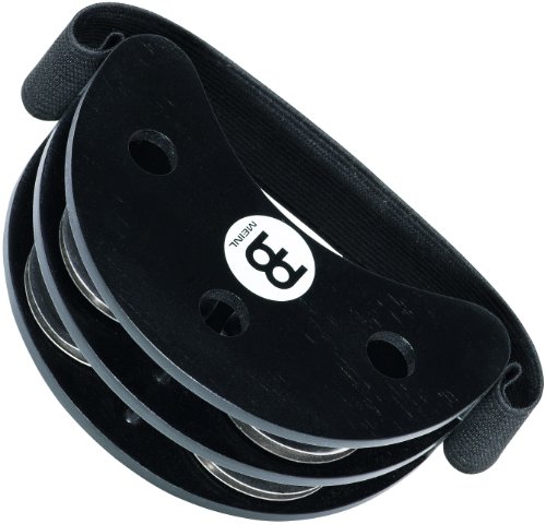 Meinl Percussion FJS2S-BK - Pandereta de pie, color negro