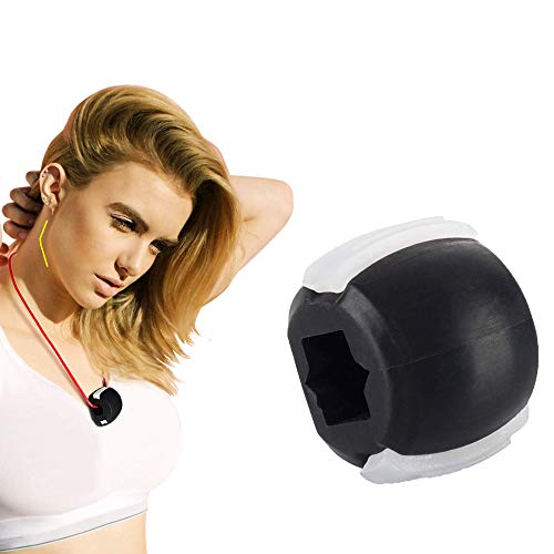 MEISHANG Jawline Shaper Face Slimmer,Double Chin Exerciser Ball,Dispositivo de entrenamiento de doble barbilla, dispositivo de entrenamiento de mandíbula y tonificación del cuello MEISHANG Jawline Shaper Face Slimmer,Double Chin Exerciser Ball,Dispositivo de entrenamiento de doble barbilla, dispositivo de entrenamiento de mandíbula y tonificación del cuello