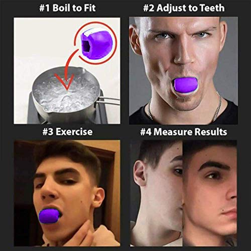 MEISHANG Jawline Shaper Face Slimmer,Double Chin Exerciser pelota de entrenamiento de doble barbilla, herramienta de entrenamiento de pino, exercitor y cuello, herramienta de belleza facial perfecta MEISHANG Jawline Shaper Face Slimmer,Double Chin Exerciser pelota de entrenamiento de doble barbilla, herramienta de entrenamiento de pino, exercitor y cuello, herramienta de belleza facial perfecta