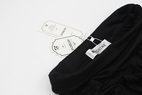 MEISHINE® Mujer Pantalones de Yoga Algodón Modal Harem Pantalón Polainas por Danza, Yoga, Ganduleado, Fitness - Muy Suave (Size XL, Negro) MEISHINE® Mujer Pantalones de Yoga Algodón Modal Harem Pantalón Polainas por Danza, Yoga, Ganduleado, Fitness - Muy Suave (Size XL, Negro)