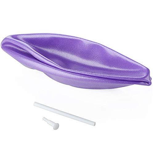 MELARQT Pelota Pilates, Mini Pelota de Ejercicio de 25cm, Anti-Burst Ballon Fitness, Pelota Morada Fitness, Softball Pilates para Gimnasio, Yoga, Masaje y Pilates en Casa MELARQT Pelota Pilates, Mini Pelota de Ejercicio de 25cm, Anti-Burst Ballon Fitness, Pelota Morada Fitness, Softball Pilates para Gimnasio, Yoga, Masaje y Pilates en Casa