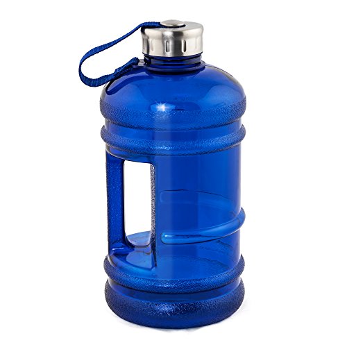 Melianda MA-7400 - Botella deportiva, 2,2 l, XXL, libre de BPA y ftalatos, 001000171, azul