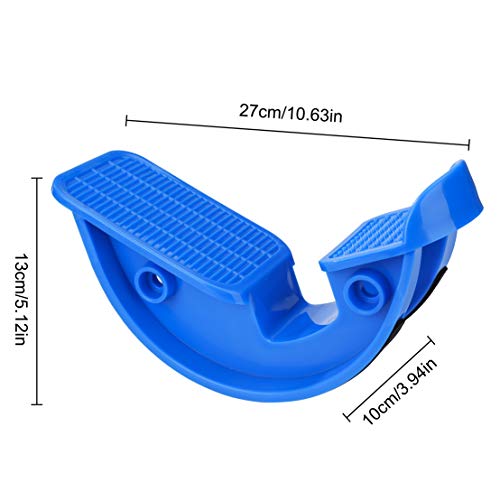 MengH-SHOP Foot Rocker Calf Profesional Camilla De Pantorrilla Pedal de Fitness Tendinitis de Aquiles, Talón, Alivio del Dolor de Fascitis Plantar, Excelente para Atletas Fisioterapia (Azul)