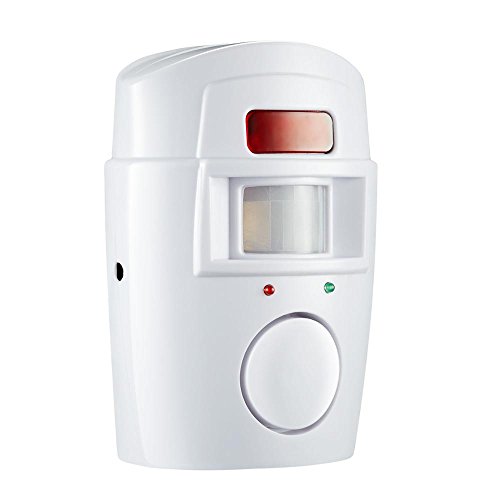 Mengshen® 2 en 1 Detector infrarrojo inalámbrico de Movimiento del IR la Seguridad del Sensor del Timbre de Alarma con Control Remoto 2 MS-H88