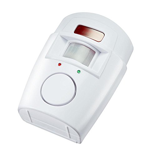 Mengshen® 2 en 1 Detector infrarrojo inalámbrico de Movimiento del IR la Seguridad del Sensor del Timbre de Alarma con Control Remoto 2 MS-H88