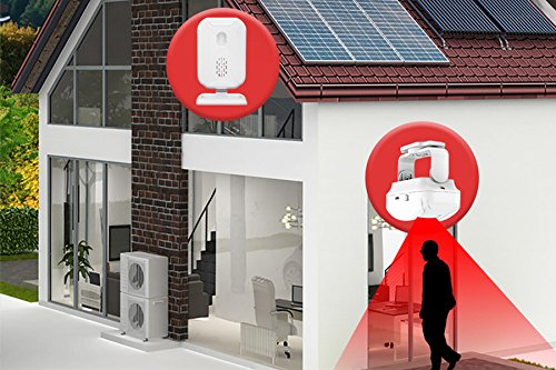 Mengshen Alarma del Sensor De Movimiento, Timbre Inalámbrico para Puerta/Entrada de La Puerta/Casa y Tienda/Buzón, Kit de Sistema de Alarma de Seguridad con 1 Sensor Y 1 Receptor - YBQ04 Mengshen Alarma del Sensor De Movimiento, Timbre Inalámbrico para Puerta/Entrada de La Puerta/Casa y Tienda/Buzón, Kit de Sistema de Alarma de Seguridad con 1 Sensor Y 1 Receptor - YBQ04