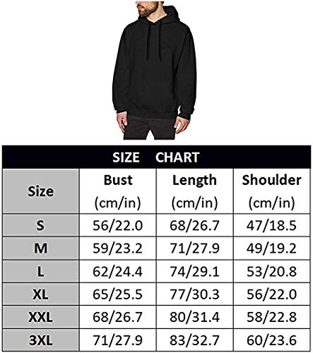 Men's Andorra Hoodies Sweatshirt Pullover Sweater, Cotton Hooded Costumes Kit M Men's Andorra Hoodies Sweatshirt Pullover Sweater, Cotton Hooded Costumes Kit M