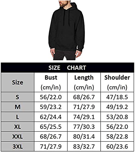 Men's Andorra Hoodies Sweatshirt Pullover Sweater, Cotton Hooded Costumes Kit M