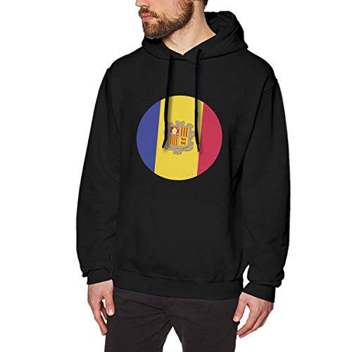 Men's Andorra Hoodies Sweatshirt Pullover Sweater, Cotton Hooded Costumes Kit M