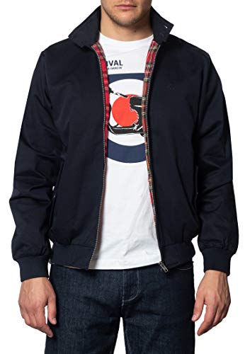 Merc Harrington, Chaqueta de Manga Larga Para Hombre, Azul (Navy), X-Large Merc Harrington, Chaqueta de Manga Larga Para Hombre, Azul (Navy), X-Large