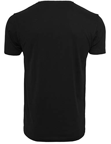 MERCHCODE Ladies Cardi B Transmission tee Camiseta, Black, XL para Mujer
