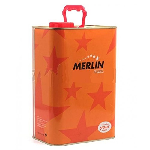 Merlin Outletdelocio. Combustible para Coches de radiocontrol de Gasolina Expert 25% Nitrometano. Lata de 5 litros