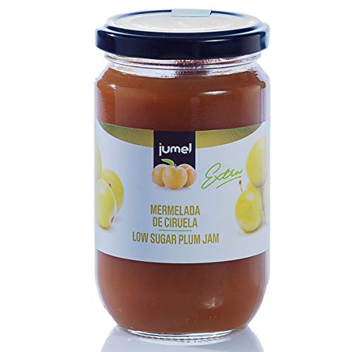 Mermelada de ciruela con extra de fruta JUMEL. 50 g de fruta por cada 100 g de producto. Mermelada gourmet, ideal para desayunos, meriendas y tostadas. Pack de 4 unidades (1,39 euros / unidad) Mermelada de ciruela con extra de fruta JUMEL. 50 g de fruta por cada 100 g de producto. Mermelada gourmet, ideal para desayunos, meriendas y tostadas. Pack de 4 unidades (1,39 euros / unidad)